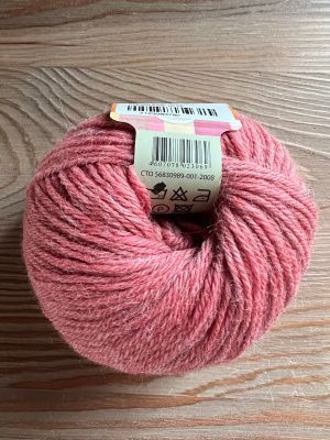 Пехорка Перуанская альпака 379 Св.брусника 50% альпака 50% шерсть мериноса 50 гр/150 м